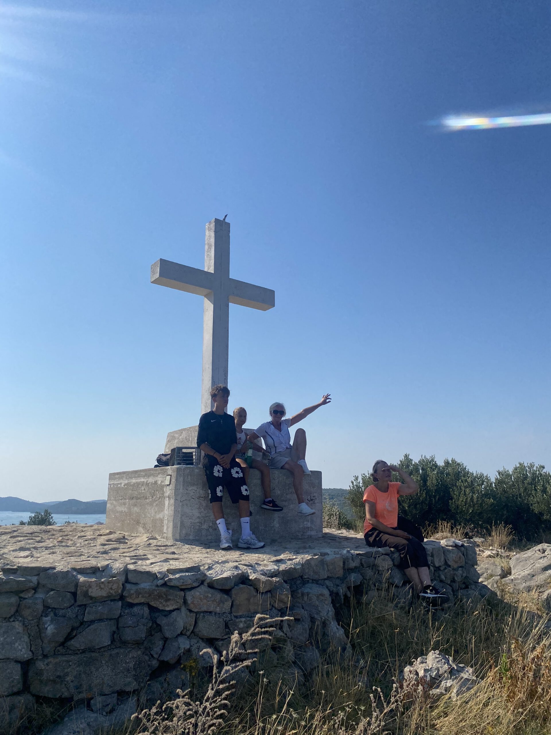 Familienurlaub in Kroatien während eines Segelurlaubs